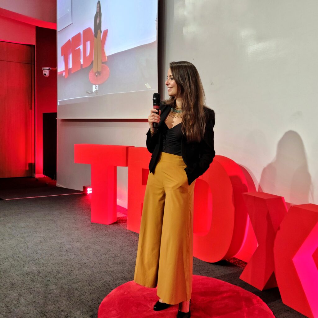 Charlotte Courtois gives a TEDx conference in Paris